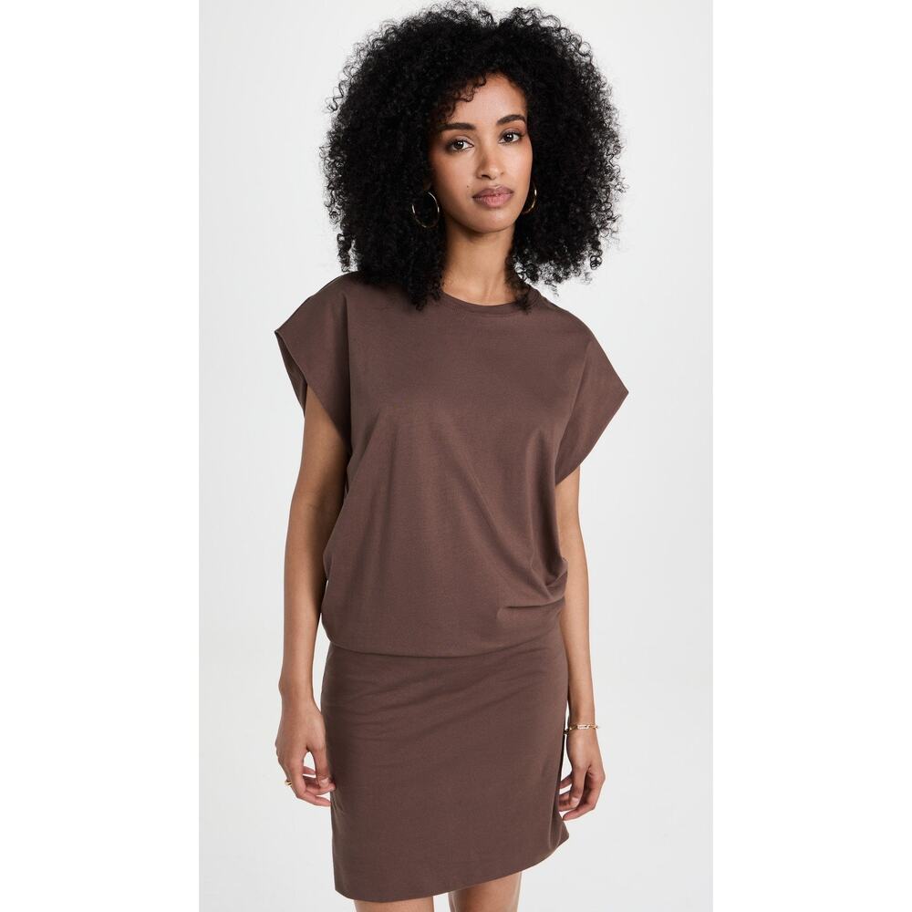 Pistola Denim Tonya T-Shirt Dress Mushroom - XS